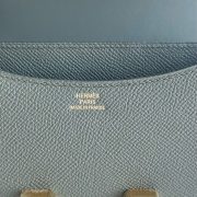 Hermes Constance 18 Handmade Bag in Vert Amande Epsom Calfskin - Image 7