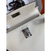 Hermes Kelly Mini II Sellier Tri-color Bag in Nata/Craie/Black Epsom Calfskin - Image 8