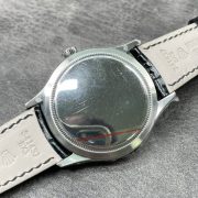 Swiss Rolex Cellini Time 50509-0016 Replica White Dial Black Leather Strap Men’s Watch - Image 6