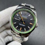 Best Swiss Rolex Milgauss 116400GV Replica – Iconic Design with Sapphire Crystal, Black Dial - Image 2