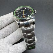 Best Swiss Rolex Milgauss 116400GV Replica – Iconic Design with Sapphire Crystal, Black Dial - Image 5
