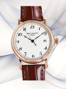 Best Swiss Patek Philippe Calatrava 5153J-011 Replica, 38mm, Super Clone, Brown Leather photo review