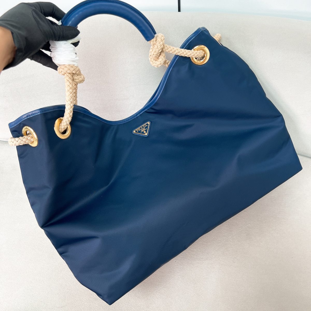 Prada Mariner large Re-Nylon shoulder bag - Image 2