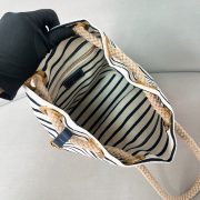 Prada Mariner small striped fabric bucket bag - Image 8