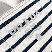Prada Jardinière striped cotton canvas mini-bag - Image 7