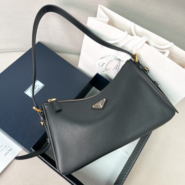 Prada Aimée medium leather shoulder bag