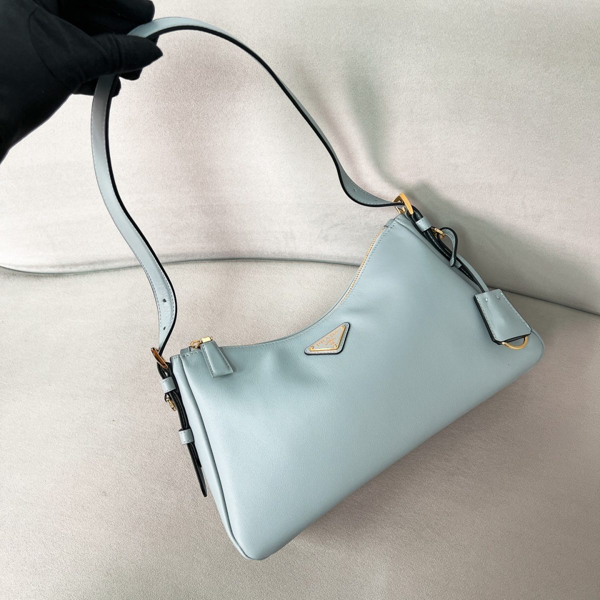 Prada Aimée medium leather shoulder bag - Image 2