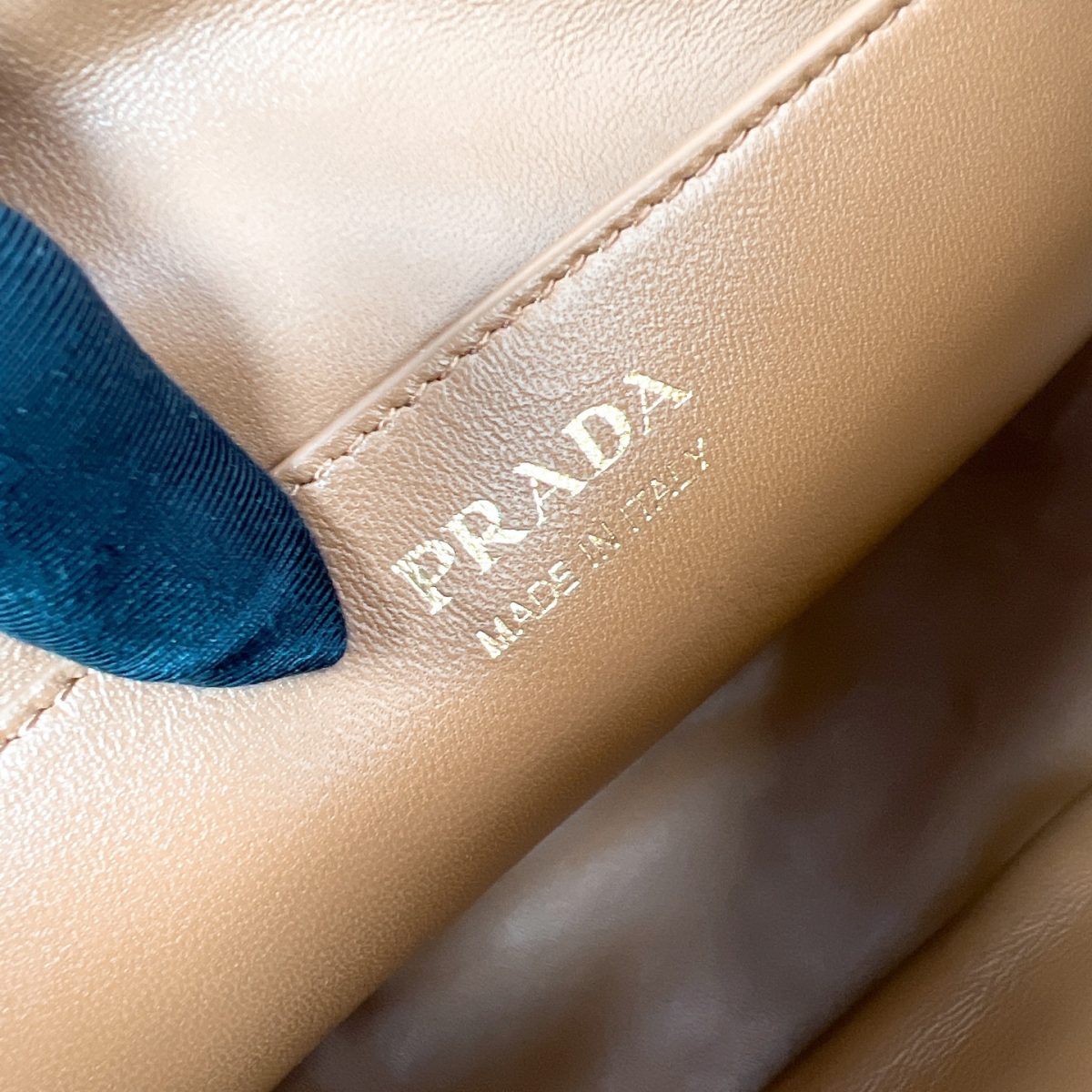 Prada Demi-lune large leather shoulder bag - Image 7