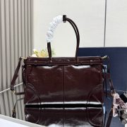 Prada Bonnie large leather handbag - Image 3