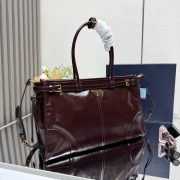 Prada Bonnie large leather handbag - Image 2