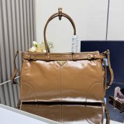 Prada Bonnie large leather handbag