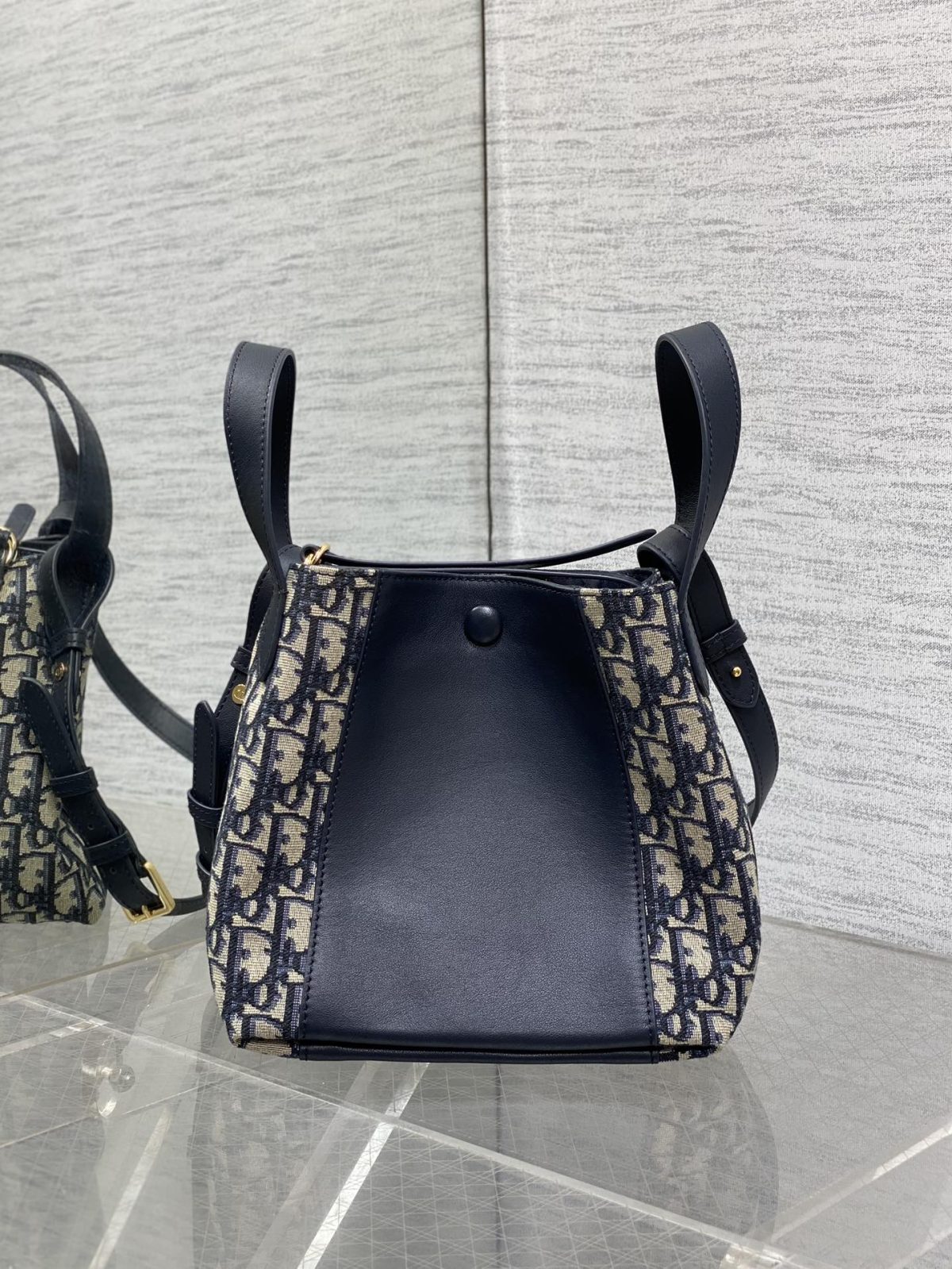 Dior Small Signature Bucket Bag - Image 2