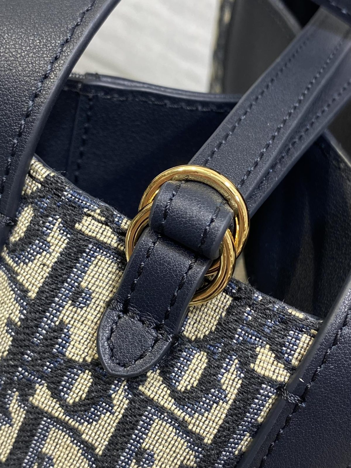 Dior Small Signature Bucket Bag - Image 5
