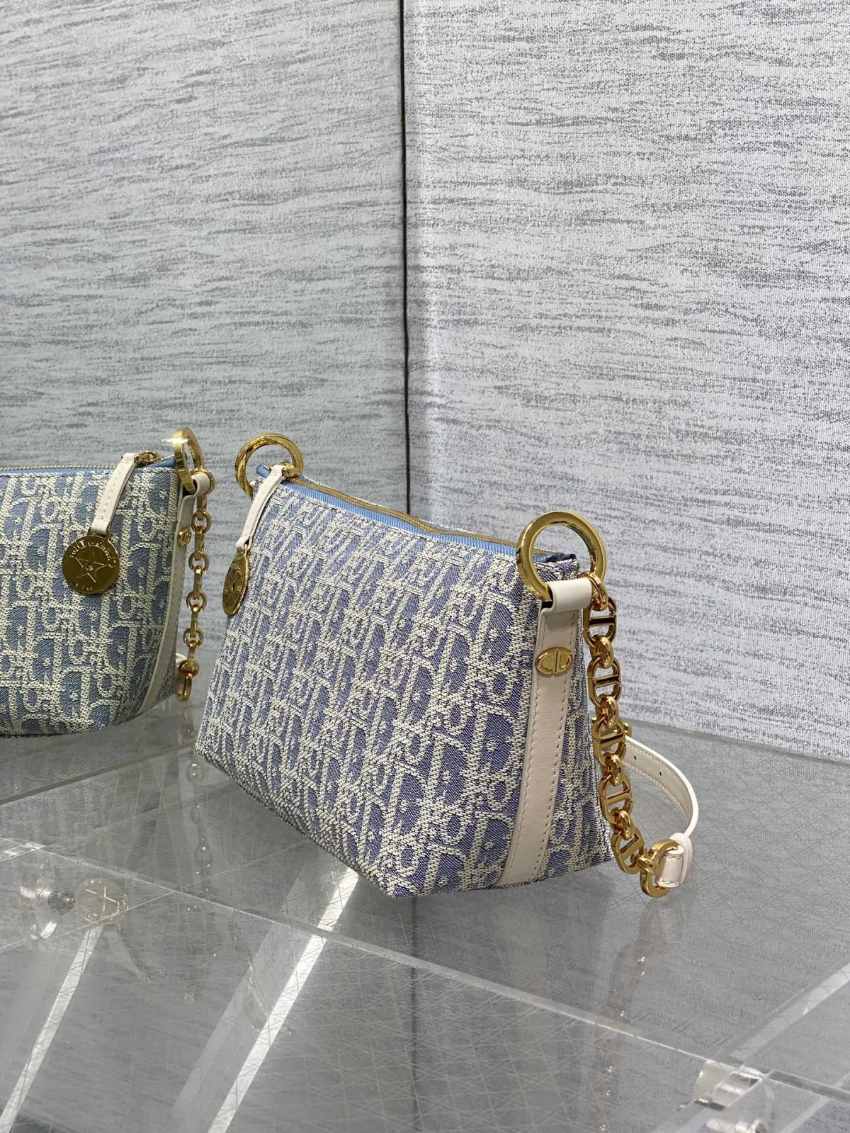 Diorstar Hobo Bag with Chain - Image 4