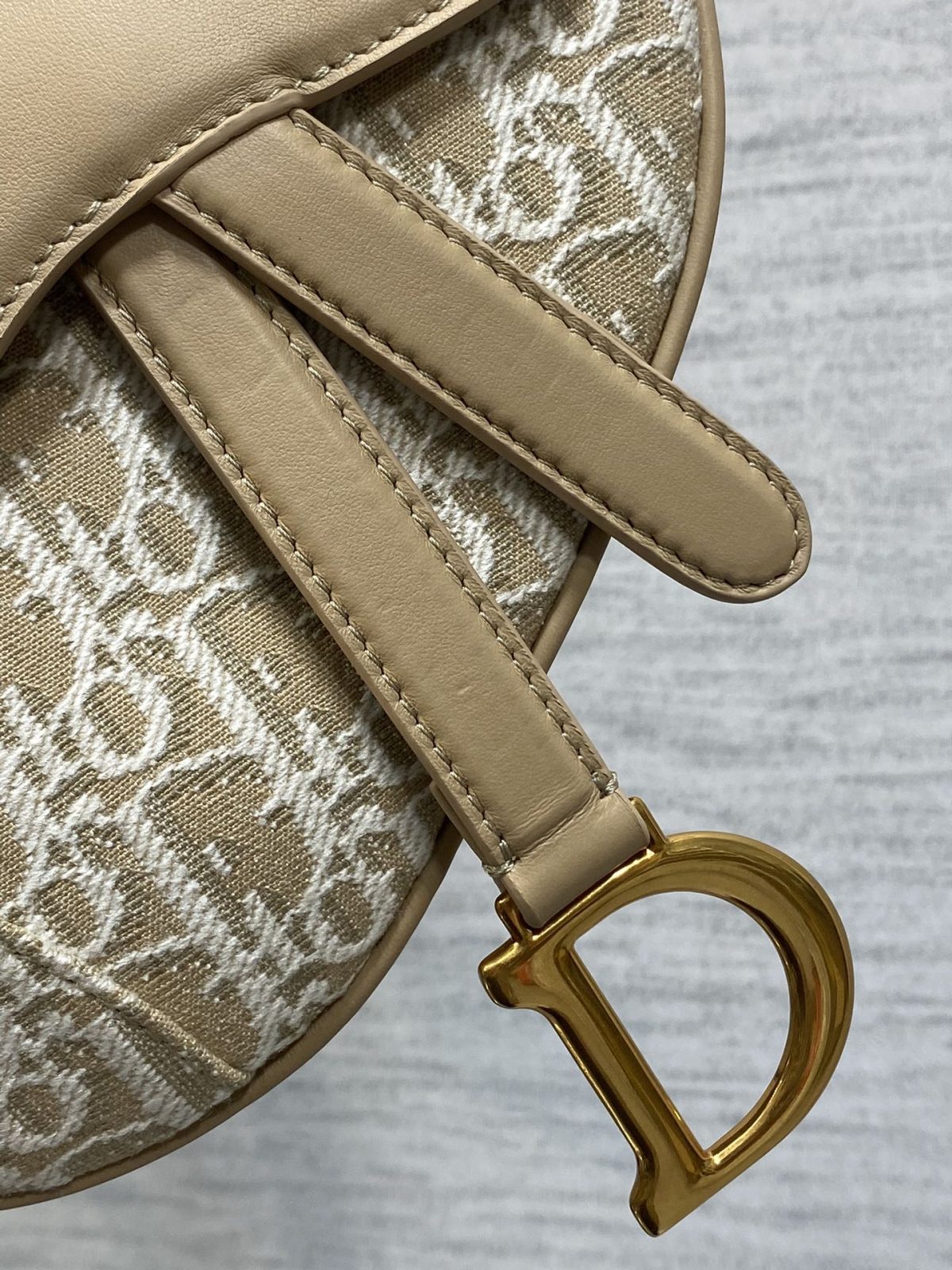 Dior Small Saddle Bag with Strap - Image 4