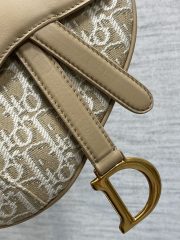 Dior Small Saddle Bag with Strap - Image 4