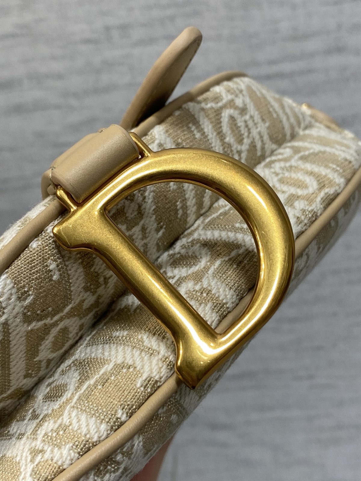 Dior Small Saddle Bag with Strap - Image 5