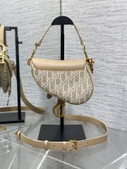 Dior Small Saddle Bag with Strap - Image 2