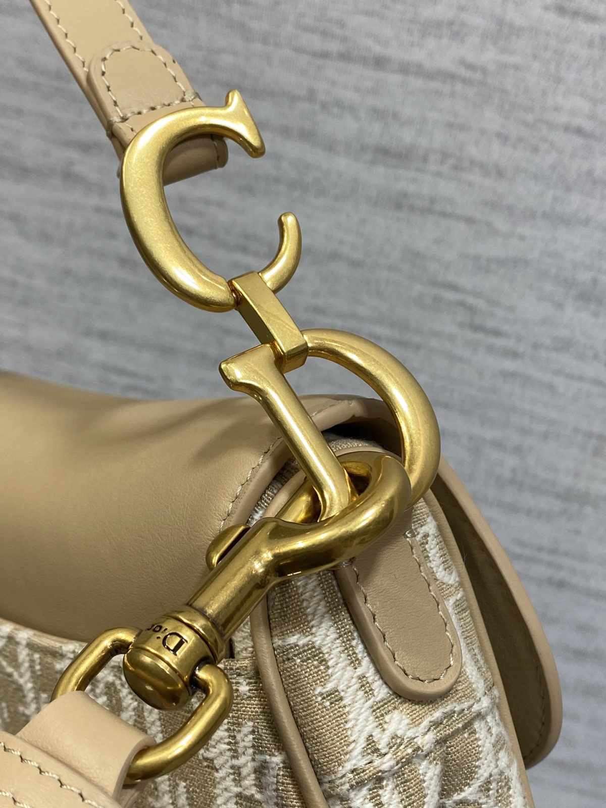 Dior Small Saddle Bag with Strap - Image 6