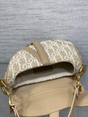 Dior Small Saddle Bag with Strap - Image 8