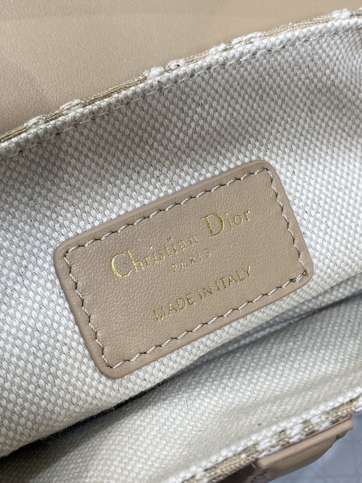 Dior Small Saddle Bag with Strap - Image 9