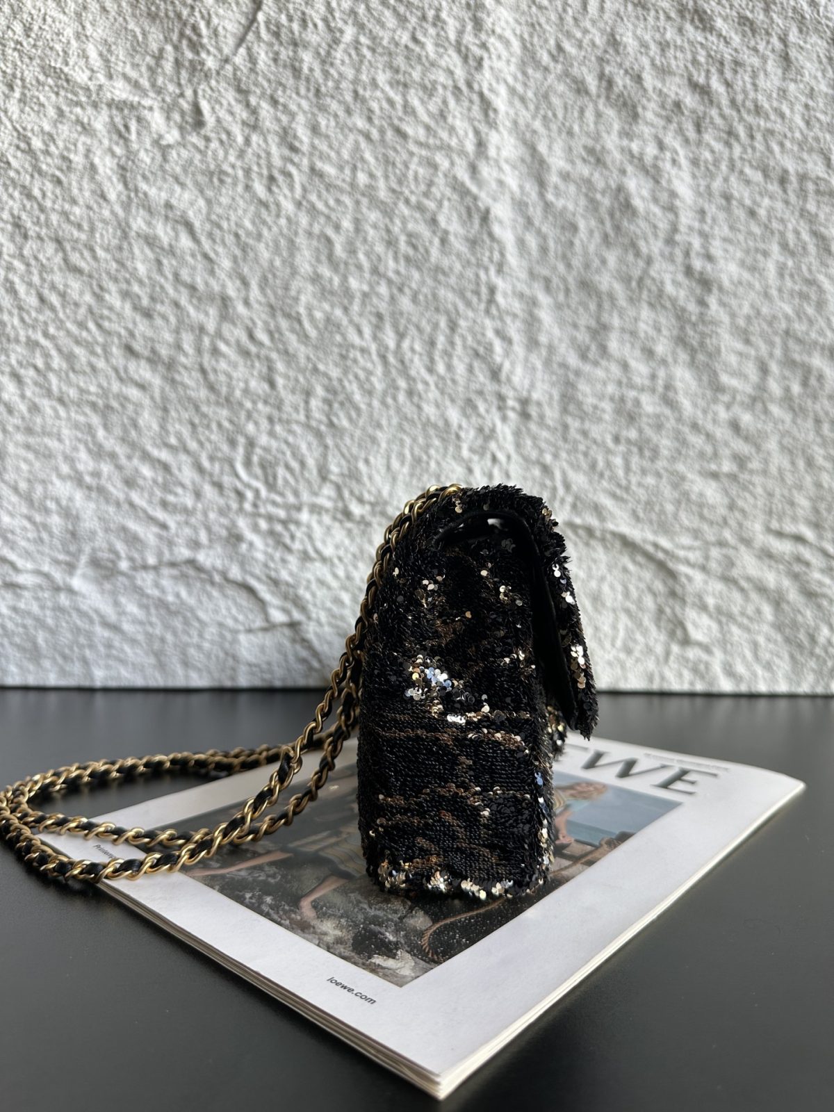 Chanel Classic Flap Chain Bag 20cm - Image 3