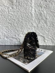 Chanel Classic Flap Chain Bag 20cm - Image 3