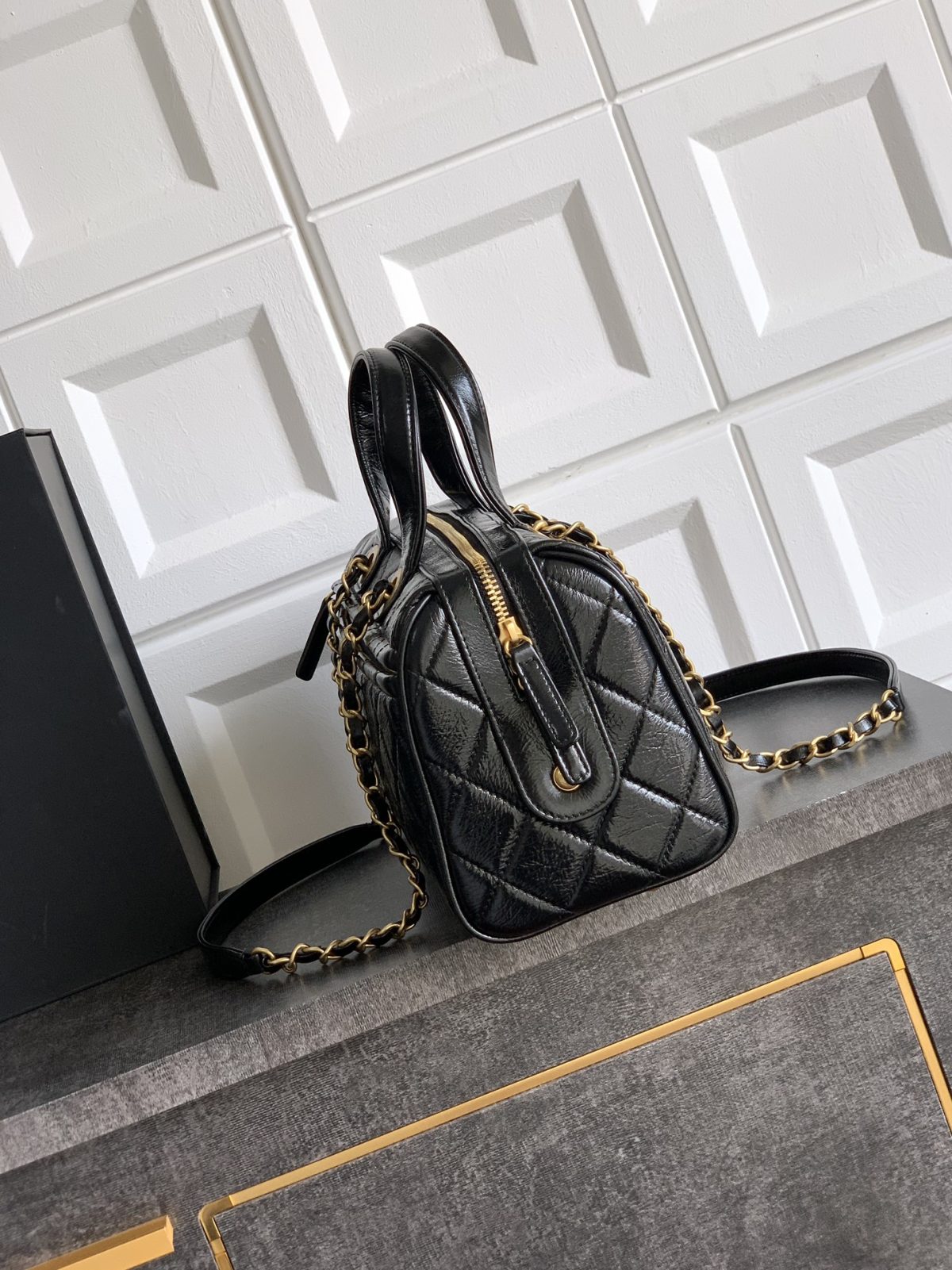 Chanel Large Bowling Bag - Image 2