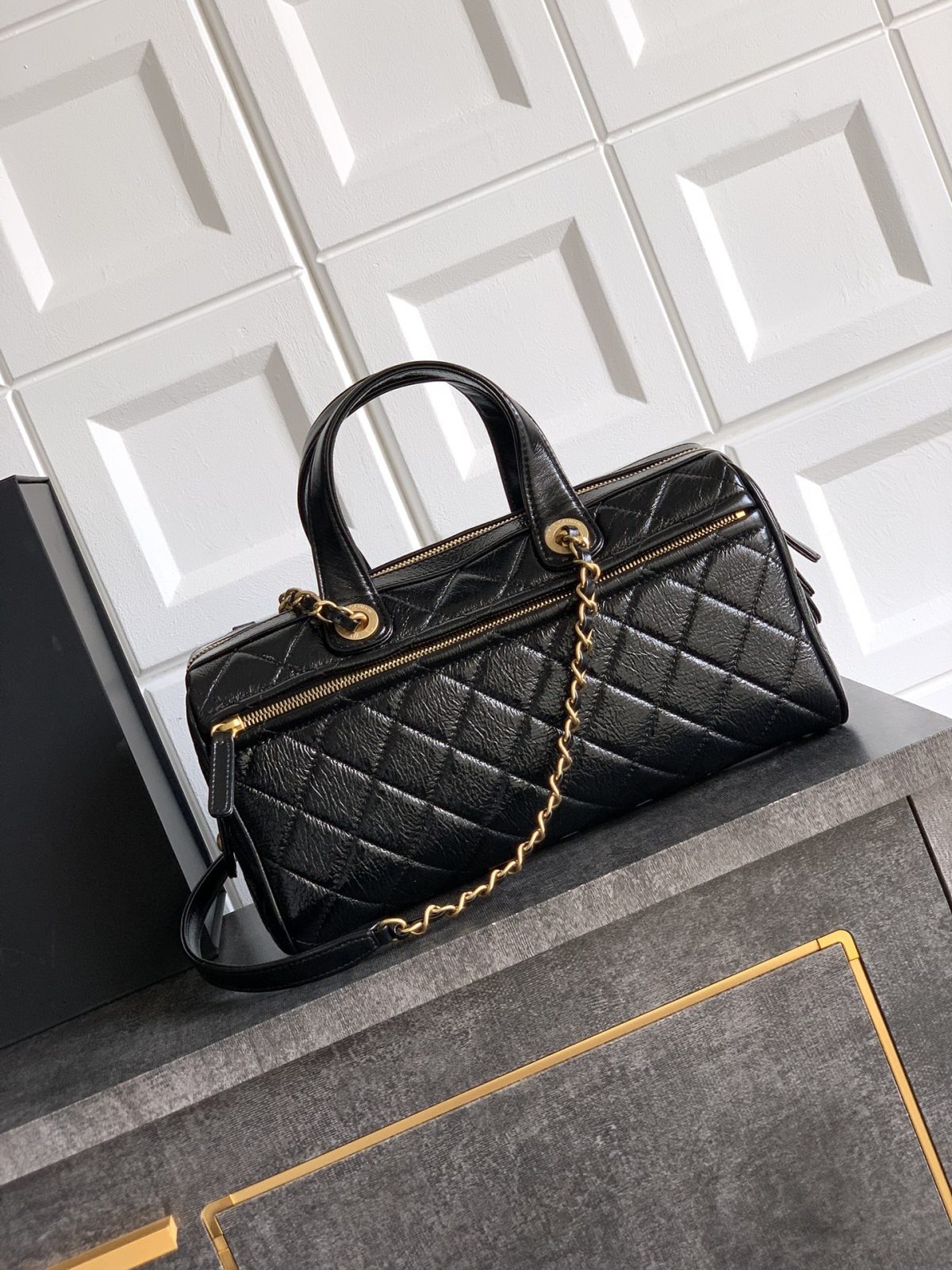 Chanel Large Bowling Bag - Image 3