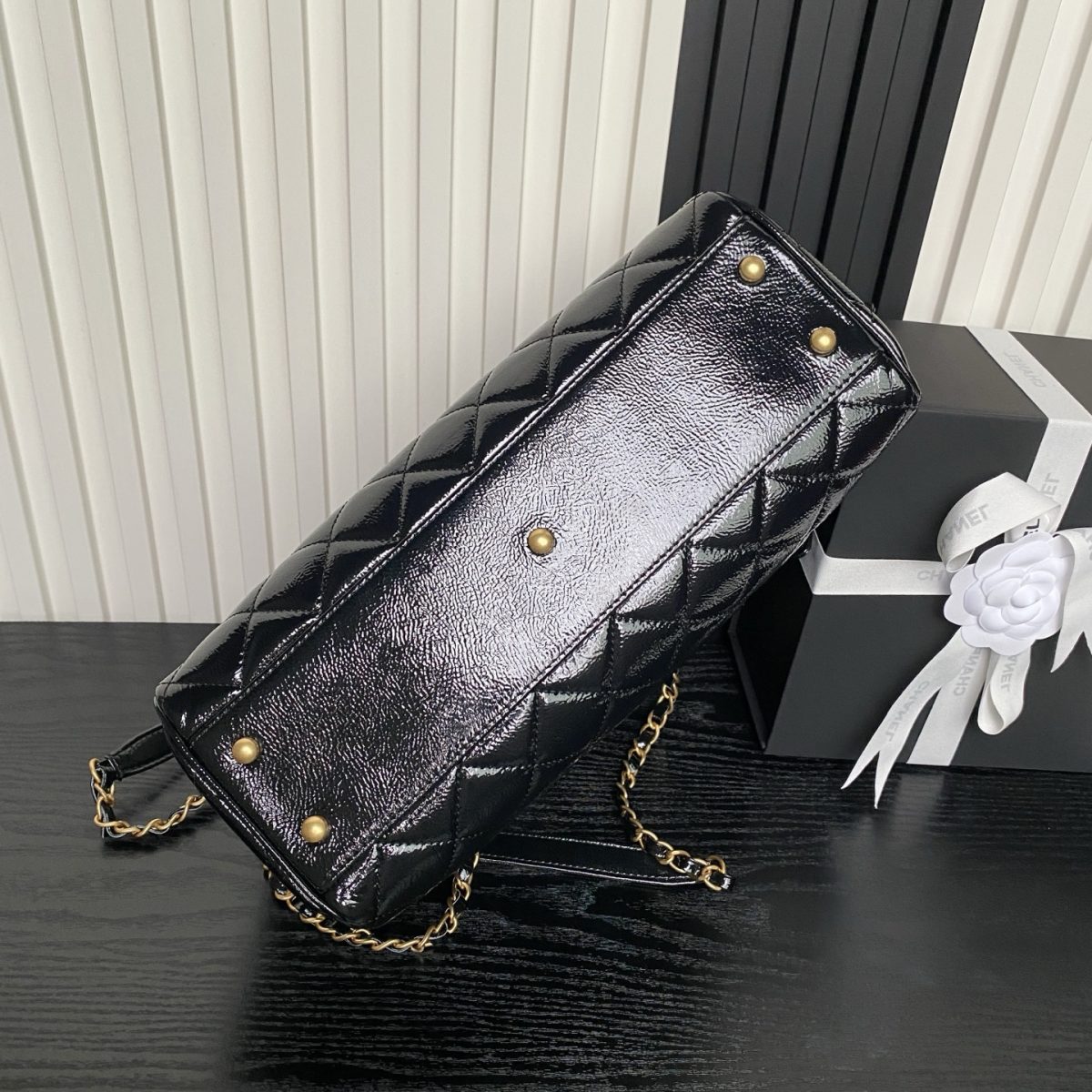 Chanel Large Bowling Bag - Image 5