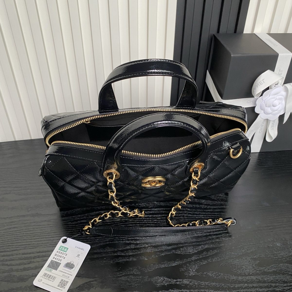 Chanel Large Bowling Bag - Image 7