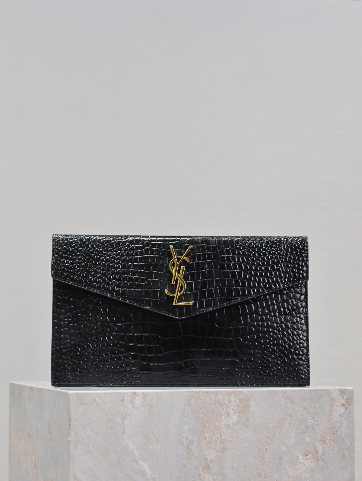 Yves Saint Laurent Uptown Clutch Bag - Image 1