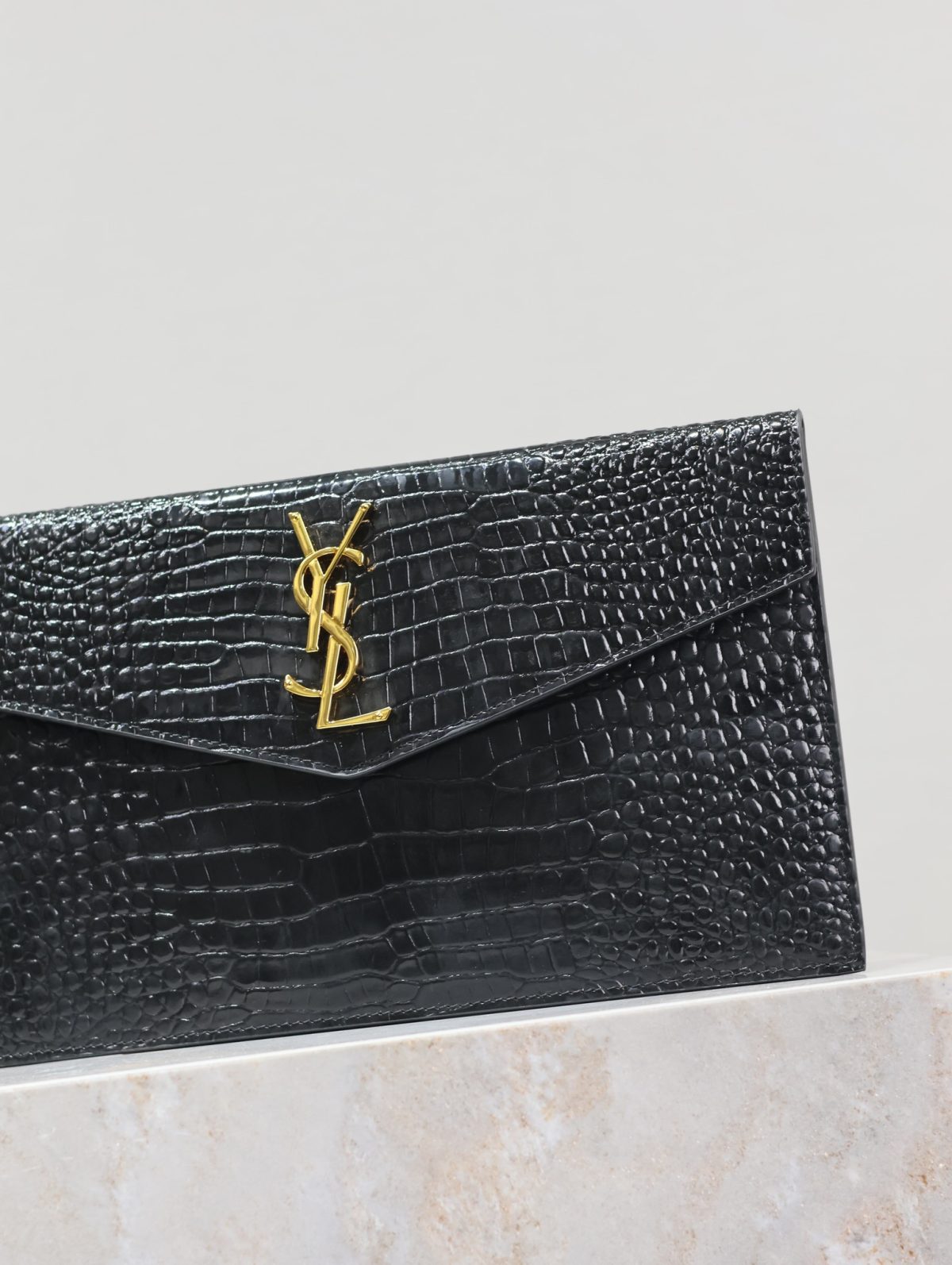 Yves Saint Laurent Uptown Clutch Bag - Image 4