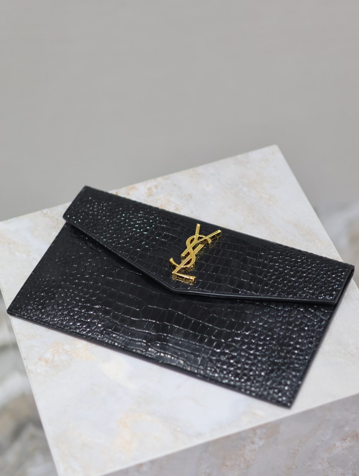 Yves Saint Laurent Uptown Clutch Bag - Image 3