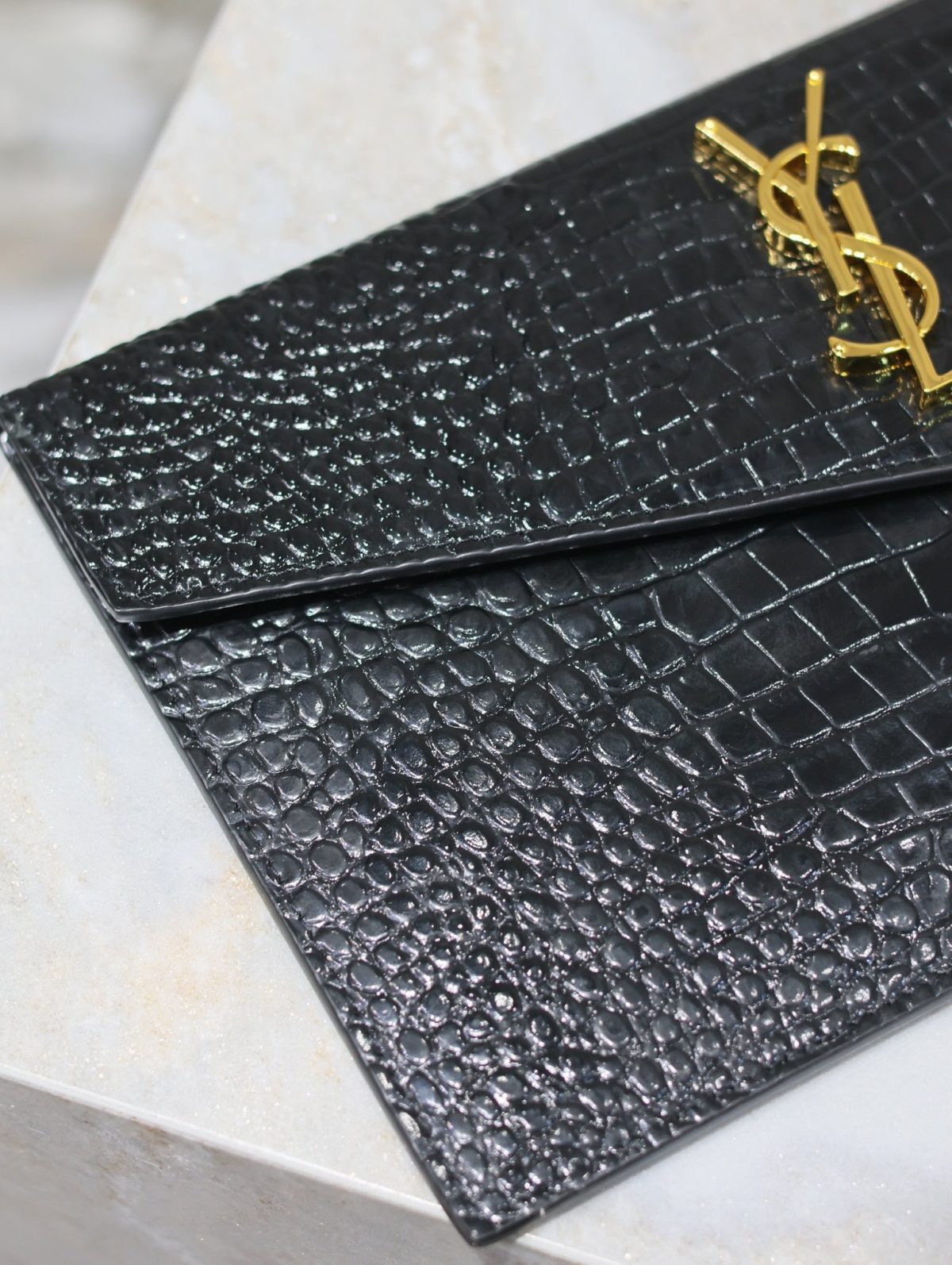 Yves Saint Laurent Uptown Clutch Bag - Image 7