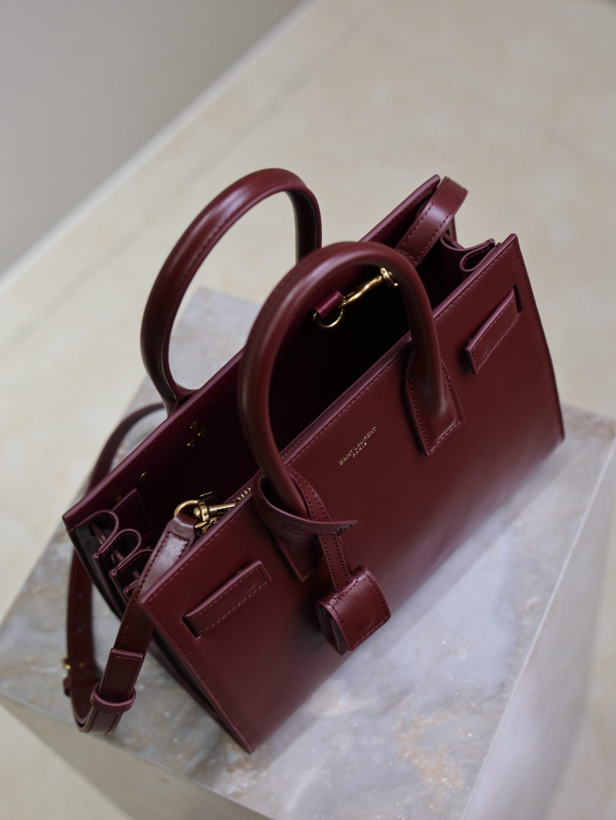 Yves Saint Laurent Sac De Jour Handbag - Image 9