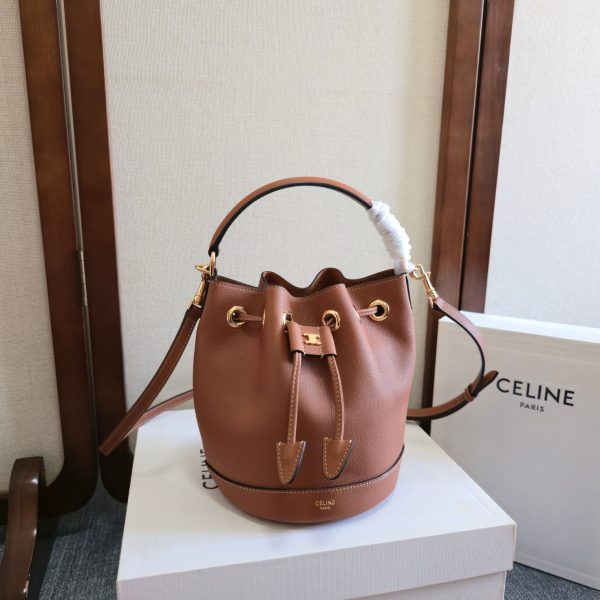 Celine Teen Clara Bag In Supple Grained Calfskin