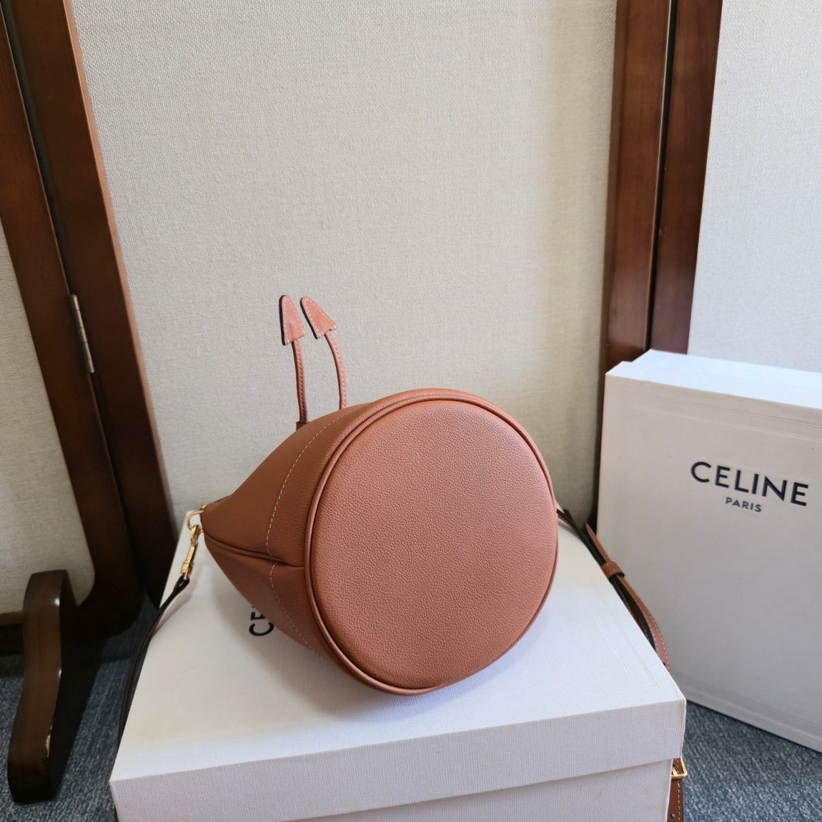 Celine Teen Clara Bag In Supple Grained Calfskin - Image 7