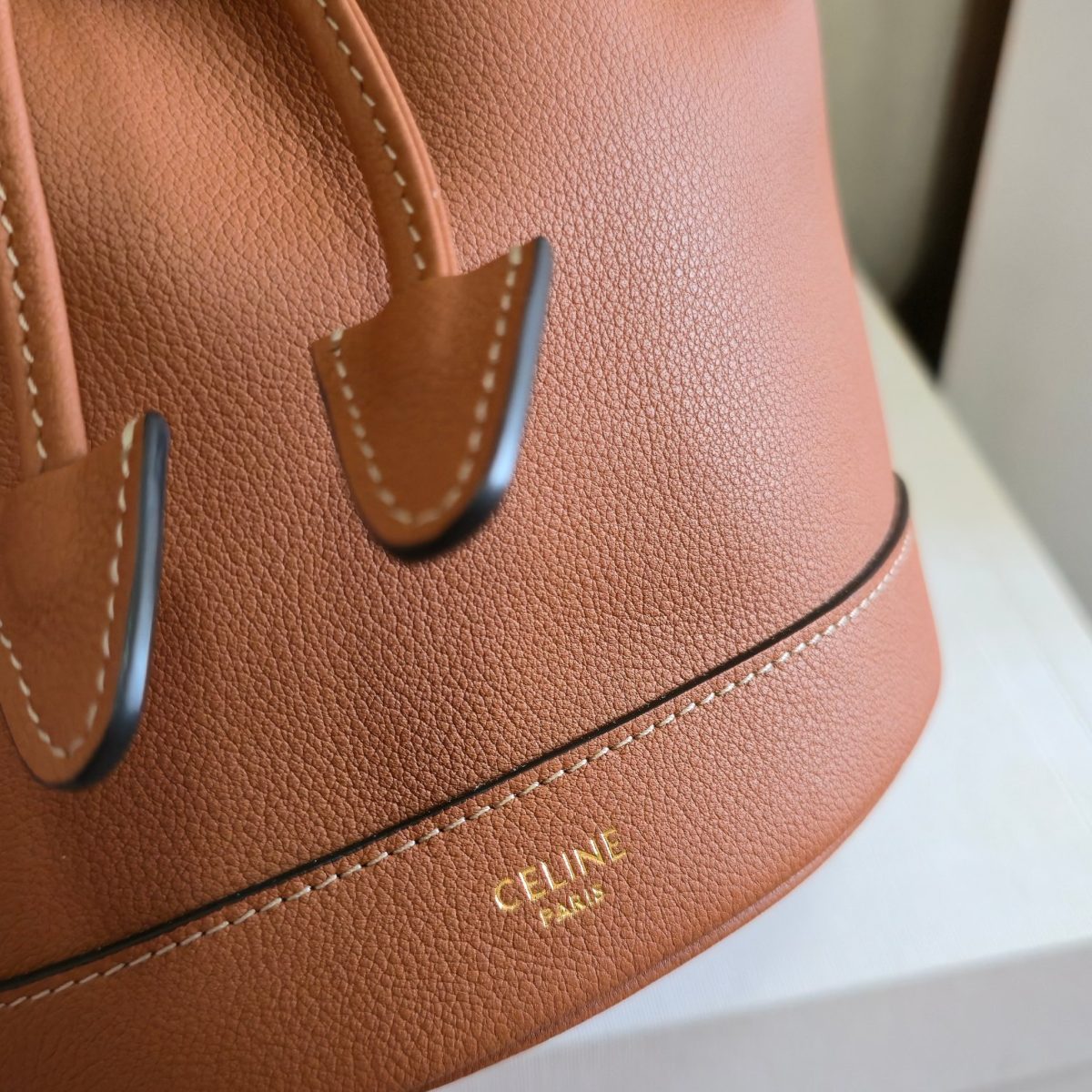 Celine Teen Clara Bag In Supple Grained Calfskin - Image 5
