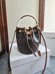 Celine Teen Clara Bag In Supple Grained Calfskin