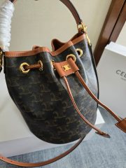 Celine Teen Clara Bag In Supple Grained Calfskin - Image 5
