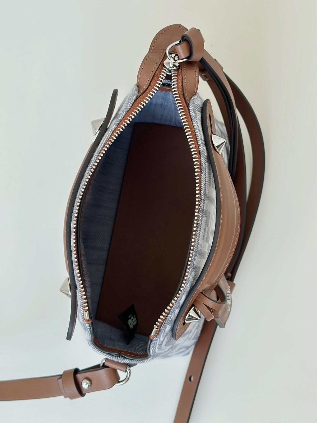 Fendi Boston Small Handbag - Image 9