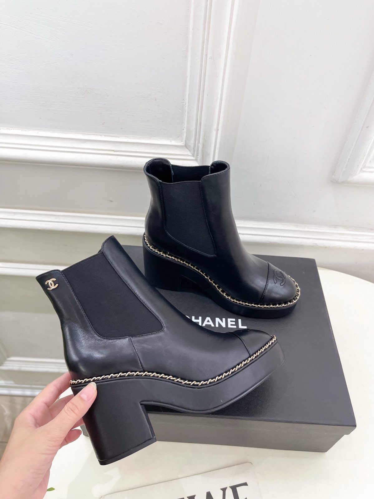 Chanel Short Boots - Image 23