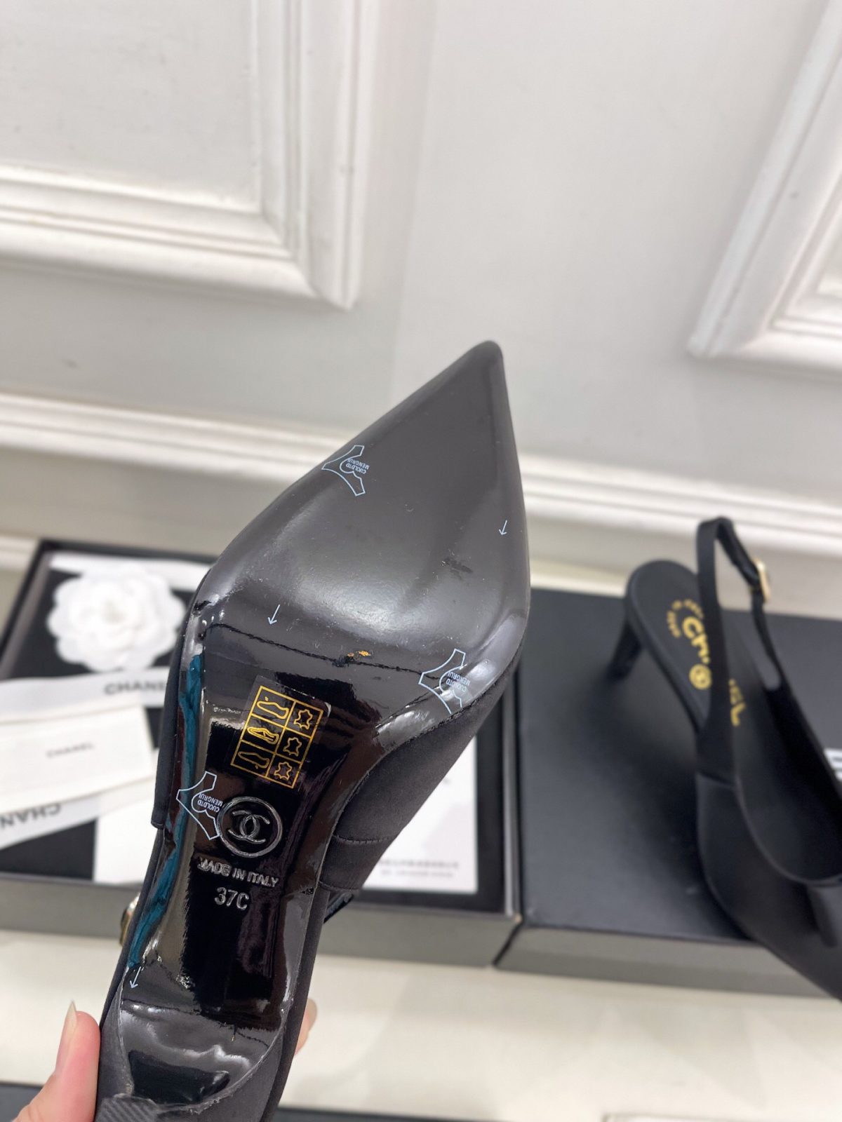 Chanel Slingbacks - Image 10