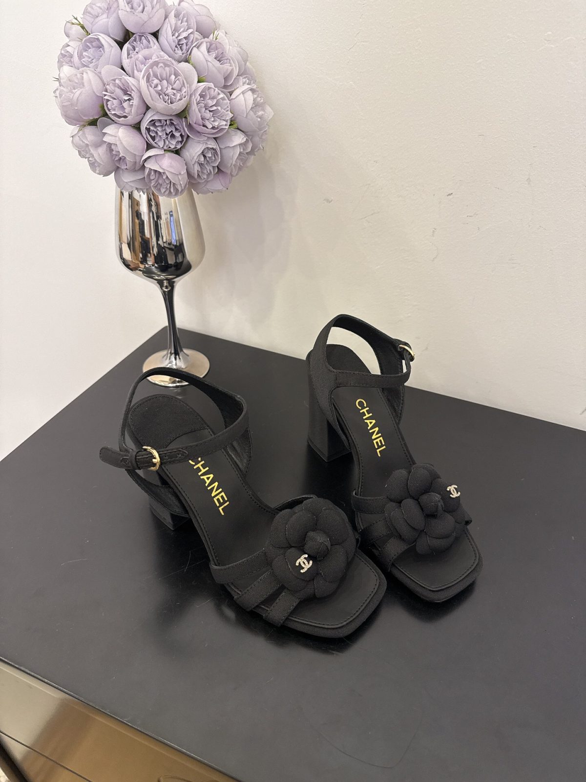 Chanel High Heel Sandals - Image 2