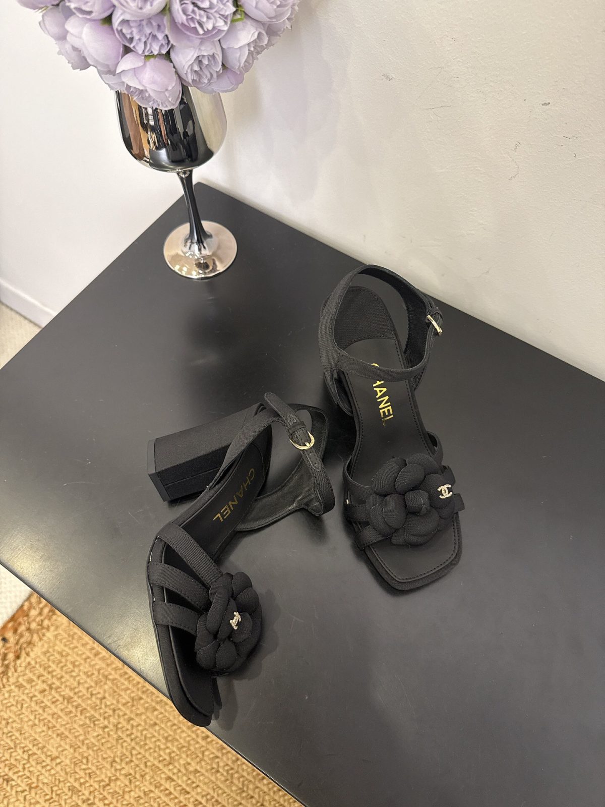 Chanel High Heel Sandals - Image 3
