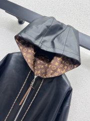 LouisVuitton Leather Peplum Parka - Image 3