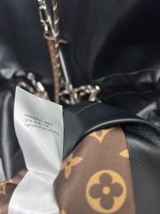 LouisVuitton Leather Peplum Parka - Image 7