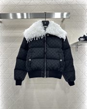 LouisVuitton Feather Collar Puffer Jacket - Image 4