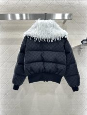 LouisVuitton Feather Collar Puffer Jacket - Image 3